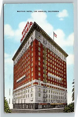 Mayfair Hotel Los Angeles California Vintage Postcard • £7.71