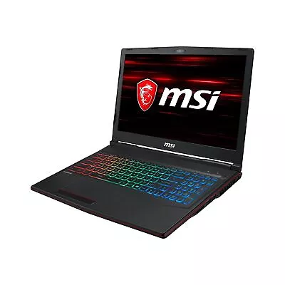 MSI GP63 FHD Gaming Laptop I7-8750H GTX 1050Ti 16GB DDR4 128GB SSD + 1TB HDD • $479.99