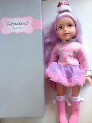 £44.95 • Buy Design A Friend Clara Doll New Chad Valley Designafriend 18  Doll Lilac Hair