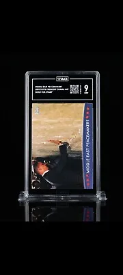 TAG 9 Mint - 2009 Topps Campaign Gold Middle East Peacemaker President Obama #47 • $32
