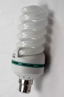 New 2x Spiral Light Bulb Cool White Daylight 40W Energy Saving Bayonet B22 • £9.99