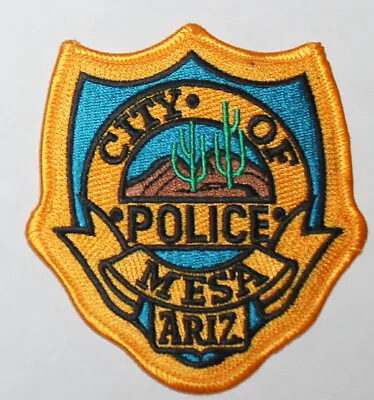 MESA POLICE Arizona Cactus Ariz AZ PD Parch • $7.99