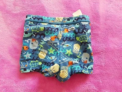 Marks&Spencer Boys Size 6-9 Months Swimming Shorts Swimwear Pants • £2