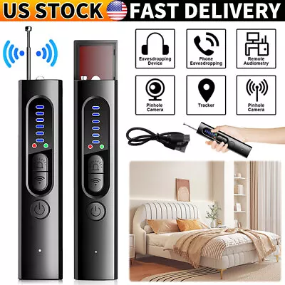 Anti Spy Hidden Camera Detector X13 Bug Detector Hidden Device Detector RF Audio • $9.95