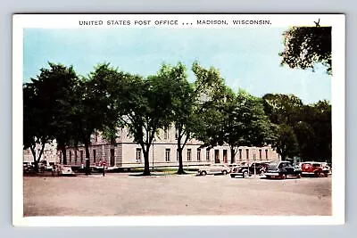 Madison WI-Wisconsin United States Post Office Vintage Souvenir Postcard • $7.99