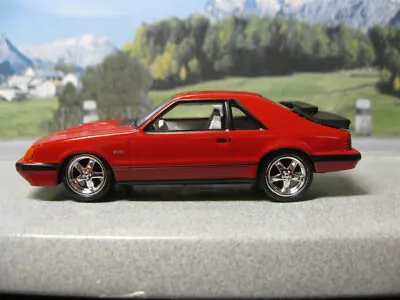 Red 1986 Ford Mustang SVO! 1984 1985 5.0 Fox Body 1983 1987 1988 Boss H.o. • $19.95