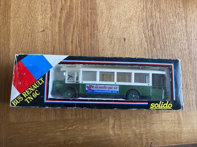 £6 • Buy Solido Renault Tn 6c Single Decker Green Bus Scale 1:50