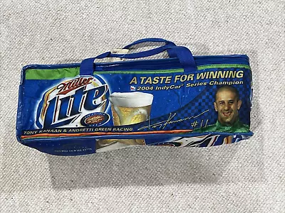 2004 Miller Lite The Fridge Pack 12 Beer Can Tony Kanaan IndyCar Champ • $19.99