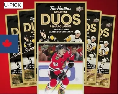 2023-2024 UD Tim Hortons Duos (U-Pick) • $0.72