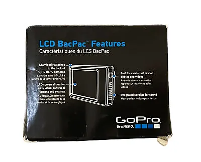 GoPro LCD Screen BacPac Hero Cameras Waterproof Door HD Wrist Housing  • $23.95