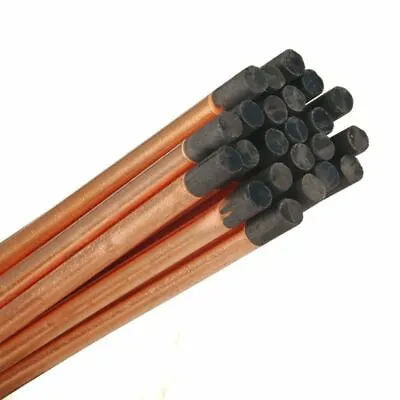 Round Arc Air Gouging Carbon Rod Welding DC Gas Electrode Graphite Rods 5pc ONLY • $44.99