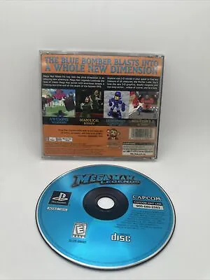 Mega Man Legends Sony Playstation 1 PS1 Disc & Back Art Tested Works • $47.99