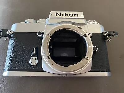 Vtg Nikon EL2 Body SLR 35mm Film Camera From JAPAN- Unknown Condition W/Manuel • $65