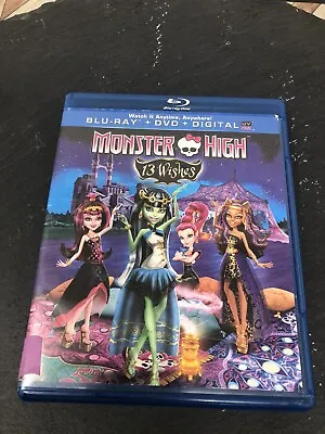 Monster High Dvd 13 Wishes • $9.92