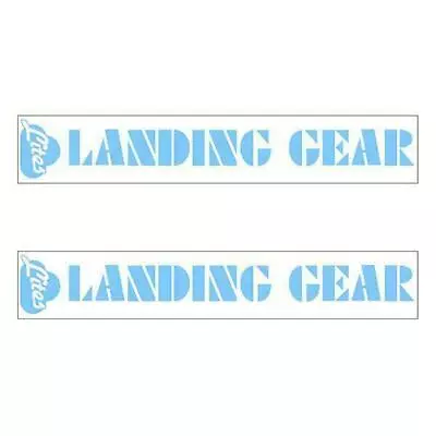 SE Racing - 80'S LANDING GEAR LITES Fork Decals - BABY BLUE - Old School Bmx • $16.50