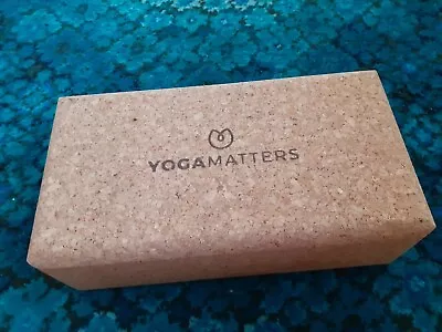 Yogamatters Set Of 2 Cork Bricks Hardly Used Perfect Condition • £20