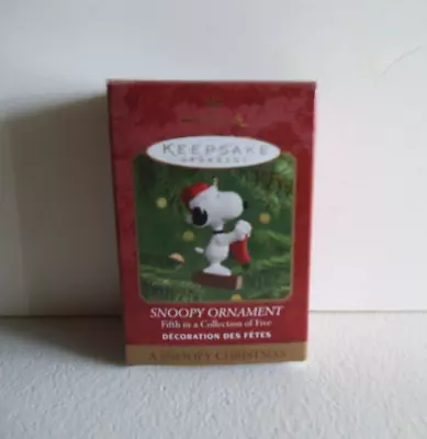 Hallmark SNOOPY A Snoopy Christmas 5th In Series Ornament • $3.99