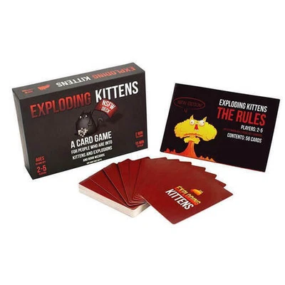 $68.02 • Buy Exploding Kittens NSFW Edition Adult Game Five Players Ages 17 Years And Up