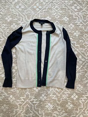 J. CREW MERINO WOOL CARDIGAN SWEATER SIZE Small • $14.99