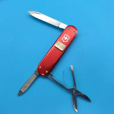 Victorinox Red GOLD Alox Money Clip Multi-Function Swiss Army Pocket Knife SAK • $169.99