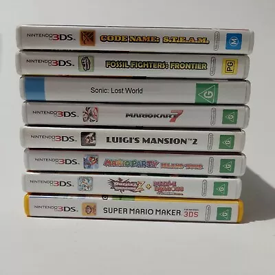 3DS Games In Original Cases FREE POSTAGE WITH TRACKING • $30