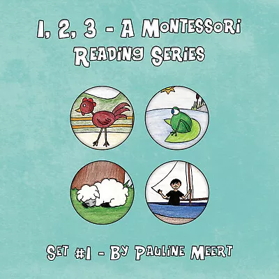 1 2 3 - A Montessori Reading Series (Set #1) • $14.95