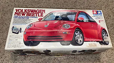 58217 Tamiya RC Volkswagen New Beetle FF01/FWD Chassis Kit - Empty Box • $6.49