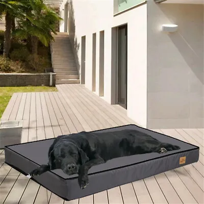 $39.92 • Buy XXL Large Orthopedic Memory Foam Dog Bed Waterproof Pet Crate Mattess Cushion AU