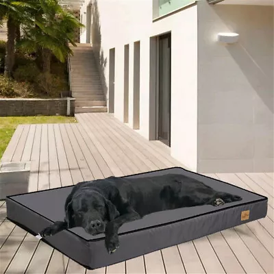 XXL Large Orthopedic Memory Foam Dog Bed Waterproof Pet Crate Mattess Cushion AU • $46.92