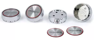 OER N90 Chrome Center Cap Set With Brushed Aluminum Camaro Logo For 1980 Camaro • $91.98