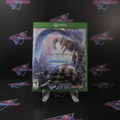 Monster Hunter World Iceborne Master Edition Xbox One - Complete CIB • $29.95