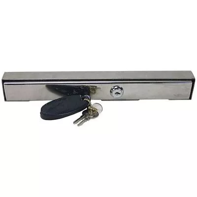 Outboard Motor Lock Deluxe Polished Stainless Steel Motor Lock W Barrel Lock An • $75.14