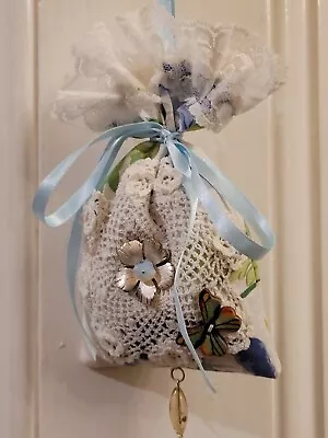 Handmade Lavender Bag For Hanging In Wardrobe/Cupboard On Drawer Handles Etc.. • £13.99