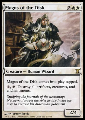 MTG Magus Of The Disk - Foil Light Play English Time Spiral • $5.31