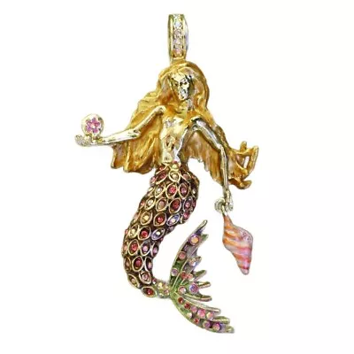 Kirks Folly Mirabella Mermaid Treasures From The Sea Magnetic Enhancer GT Pink • $38.24