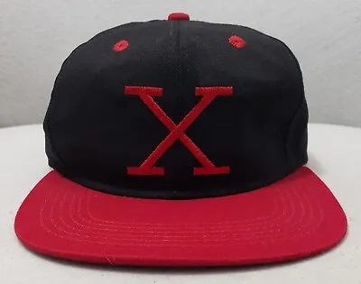 Vtg 90s Malcolm X Hat Cap Adjustable Rap Hip Hop Spike Lee Black Red Made In USA • $149.99