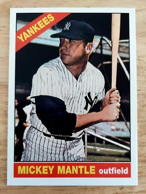 Mickey Mantle 1966 Topps 1996 Sweepstakes Redemption  /2500 • $9.95