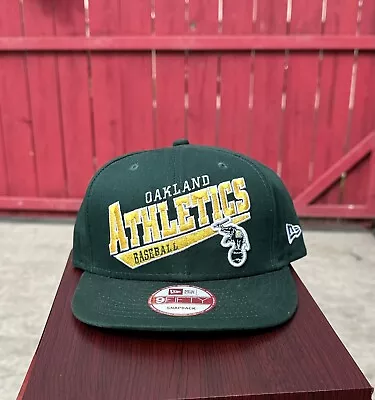 Oakland Athletics New Era Hat Cap Snapback MLB Green • $20