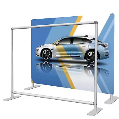 EZ Tube Frame Large Format Straight Backdrop Stand Display (STAND Only) • $199.99