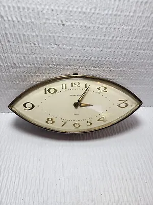 Vintage Phinney Walker Mid Century Modern Mechanical Alarm Clock • $94