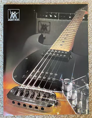 ORIGINAL Vintage- Music Man 1978 4 Pg Catalogue-Sabre Guitar & New Amps-Mint! • $38.88