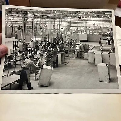 Morphy Richards Astral Fridge Factory Photo Album 1961 Production Line  England • $33.48