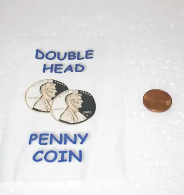Double Headed Penny Coin - Magic Call Heads And WIN Everytime Gag Joke Fun • $6