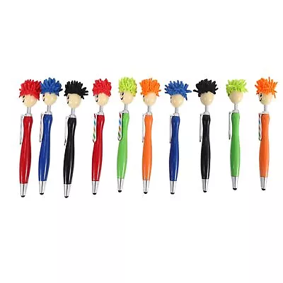10 Pieces Mop Topper Pens Screen Cleaner Stylus Pens 3-In-1 Stylus Pen Duster G5 • $11.54