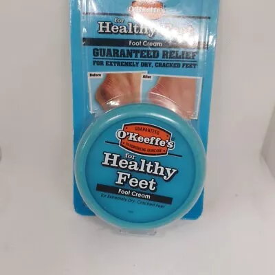 O'Keeffe's Healthy Feet 91g Jar OR 80ml Tube Foot Cream Moisturiser • £9