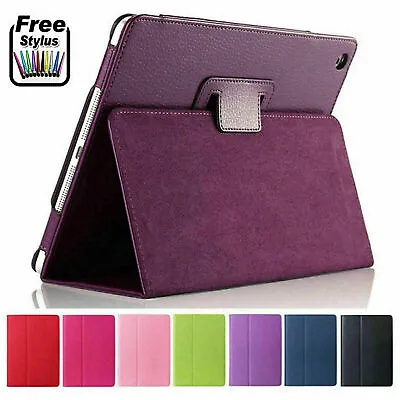 Leather Flip Smart Stand Case Cover For Apple IPad 10th 9/8/7/6/5 Air 10.2 11Pro • £5.45
