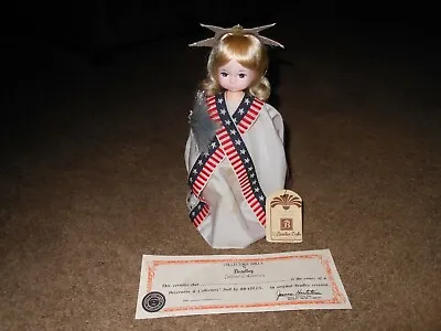 Vintage Bradley Doll ''little Miss Liberty'' New Old Stock In Box 8 1/4 Inch • $16.86