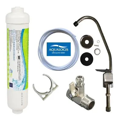 £23.45 • Buy Aqualogis Style - Undersink Drinking Water Filter System With Tap Filter Kit  