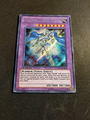 Yu-Gi-Oh! TCG Masked HERO Dian 2012 Premium Tin PRC1-EN019 1st Edition Secret... • $2.50