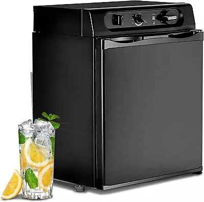 SMAD 40L 3 Way Camping Fridge 240V/12V/Gas Caravan Motorhome Van Refrigerator • £329